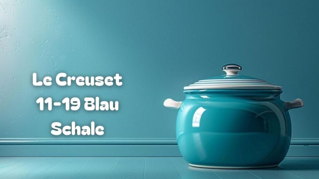 Le Creuset 11-19 Blau Schale
