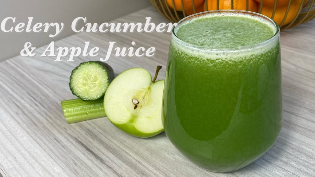 celery cucumber apple juice