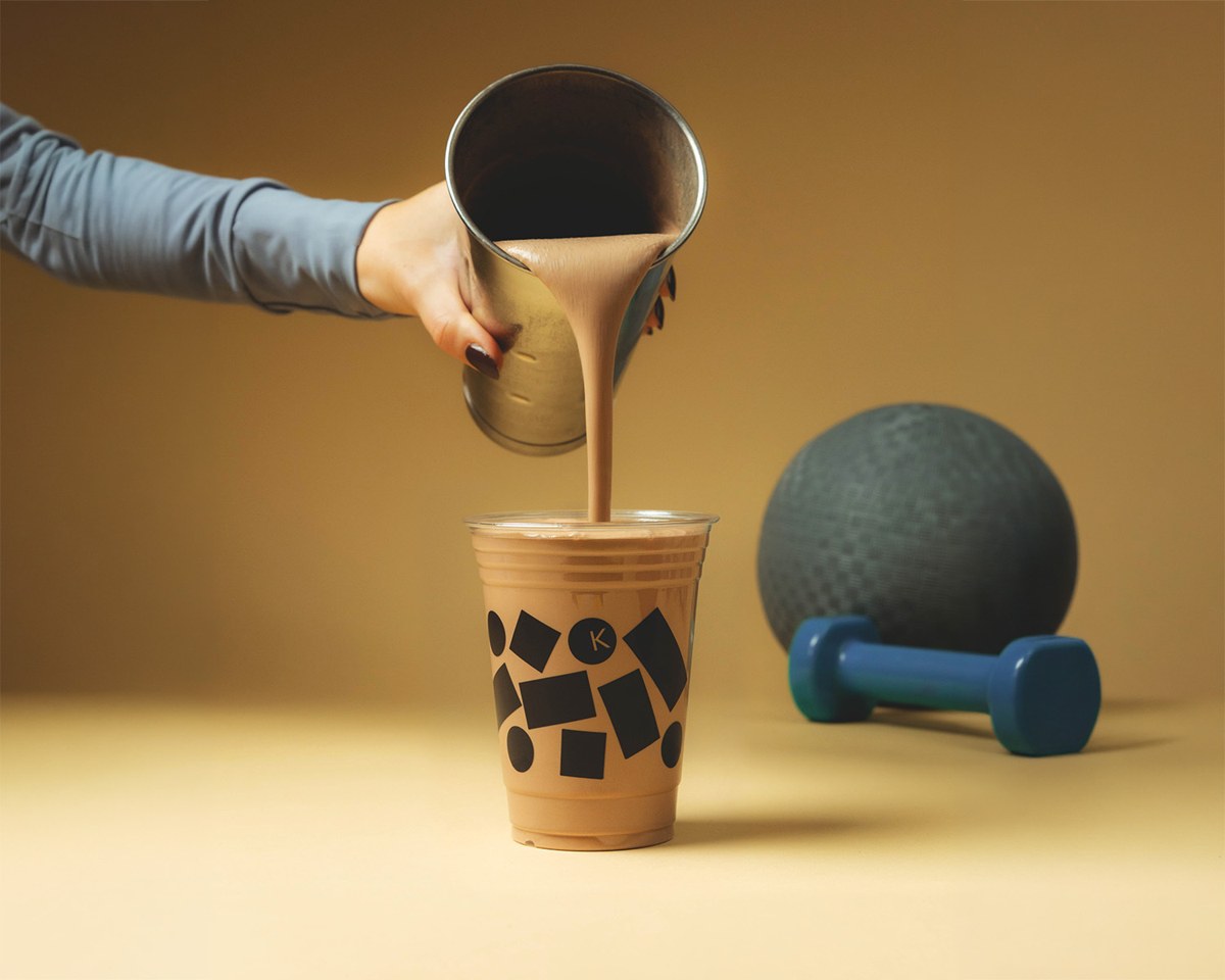 Bulk x Knoops protein chocolate shake collaboration