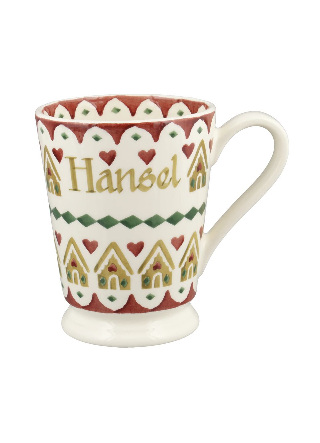 Emma Bridgewater Personalised Gingerbread Sampler Cocoa Mug with a hand painted name