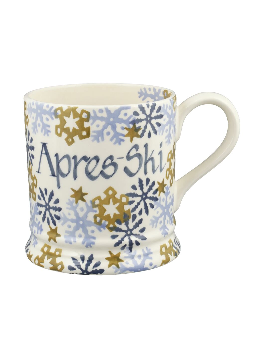 Emma Bridgewater Personalised Snowflake Large Mug reading Apres Ski