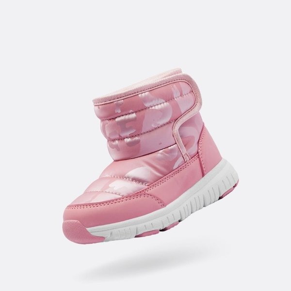 Hobibear Kids Pioneer Haven waterproof snow boot in pink
