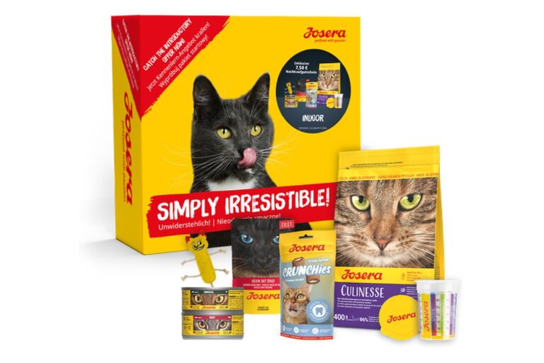 Josera Dry Cat Food Compared: Indoor, Leger, Catelux, Culinesse and More Josera Indoor cat trial pack with dry food, wet food samples and toy