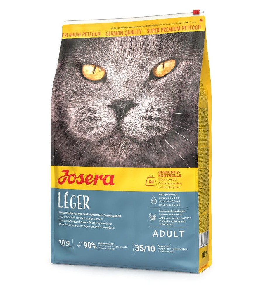 Bag of Josera Leger dry food for less active cats
