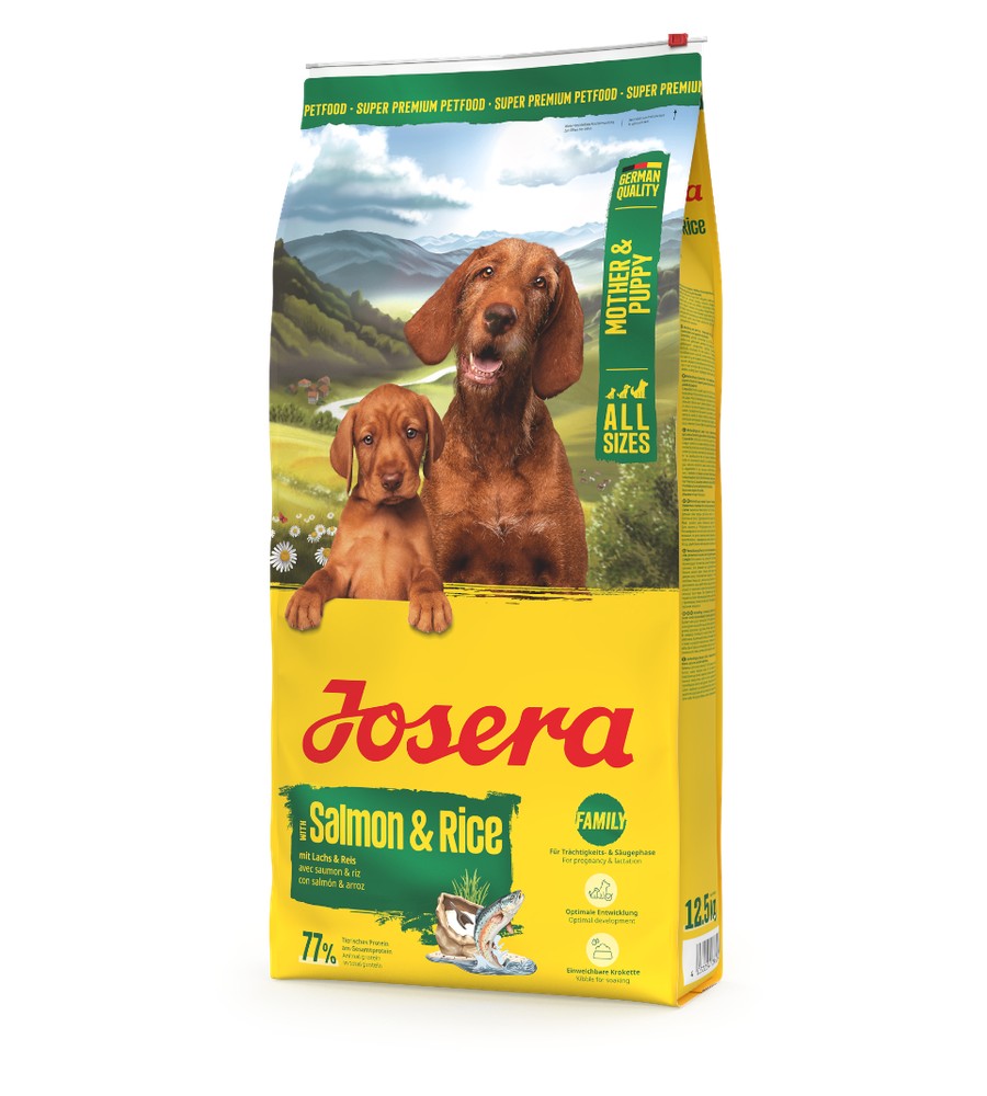Bag of Josera Mother and Puppy Salmon and Rice food