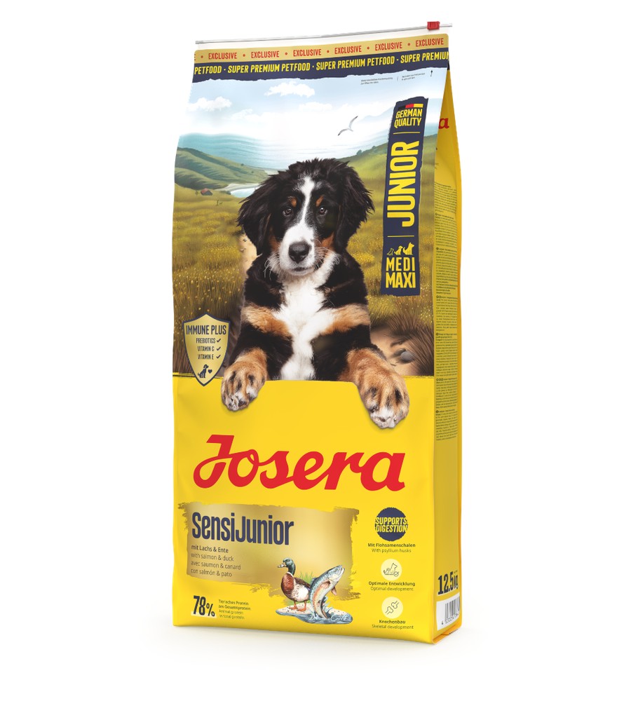 Bag of Josera SensiJunior puppy food for sensitive puppies