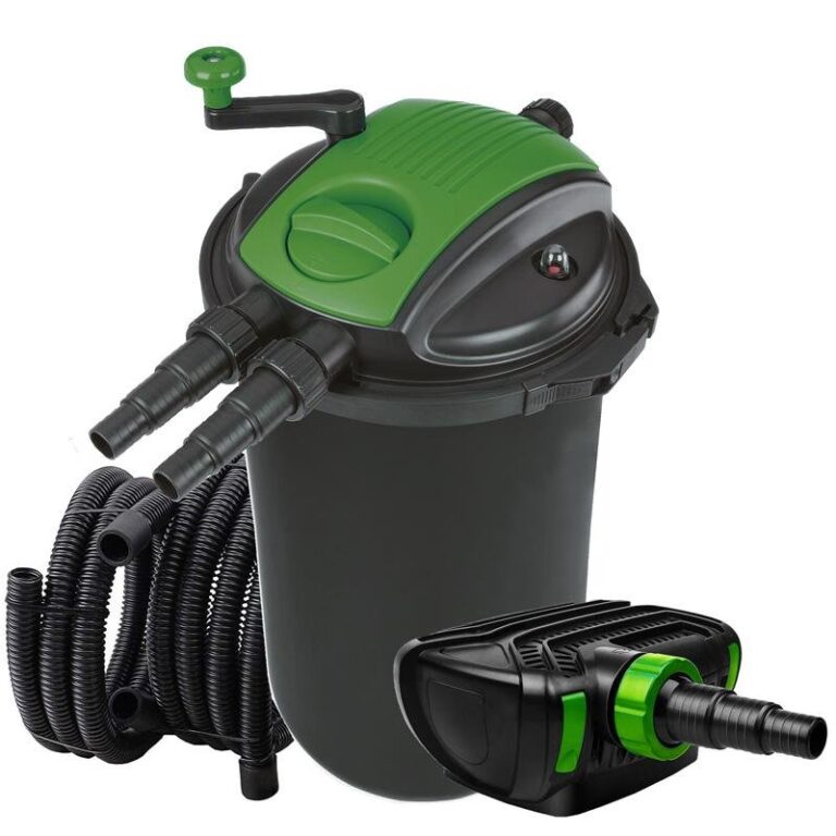 PondHero Turn2Clean 15000 pump and UV filter set