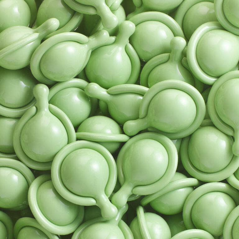 Green REHAB. Dose 0 Matcha Scalp Hair Oil capsules
