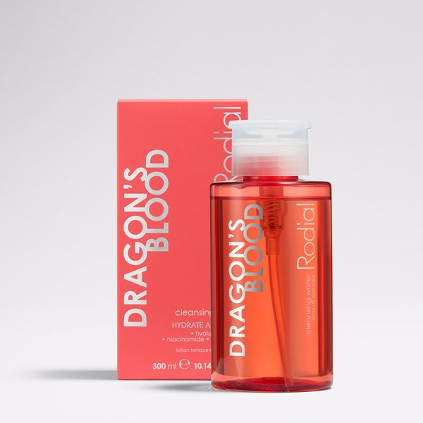 Rodial Dragon's Blood Micellar Cleansing Water bottle and box