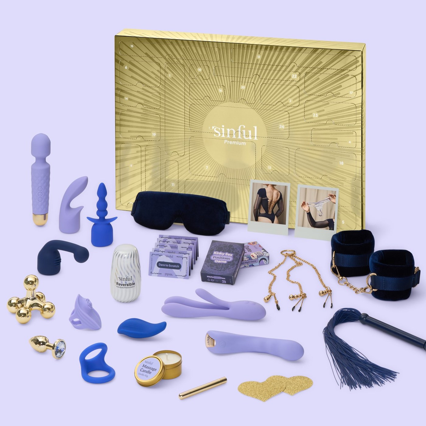 Sinful Premium Christmas Advent Calendar 2026 product shot